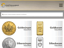 Tablet Screenshot of bullion-investor.com